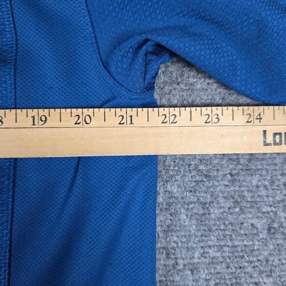 Nike Golf Dri-FIT Polo Shirt Royal Blue Short Sleeve Men's Medium - Picture 6 of 15